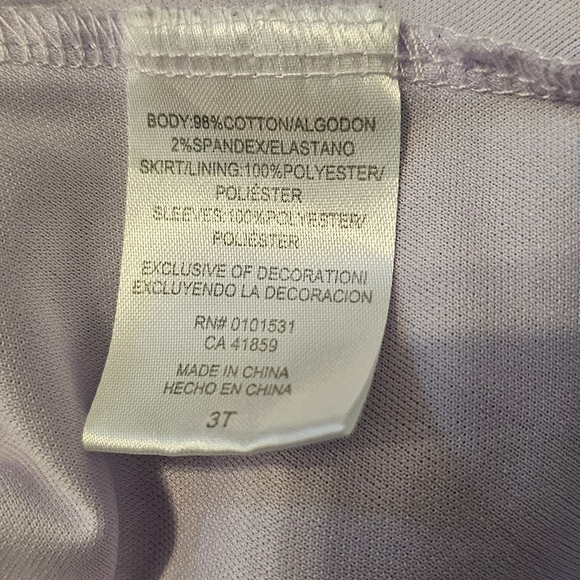 Bluey Purple Tulle Dress Size 3T - Picture 5 of 5